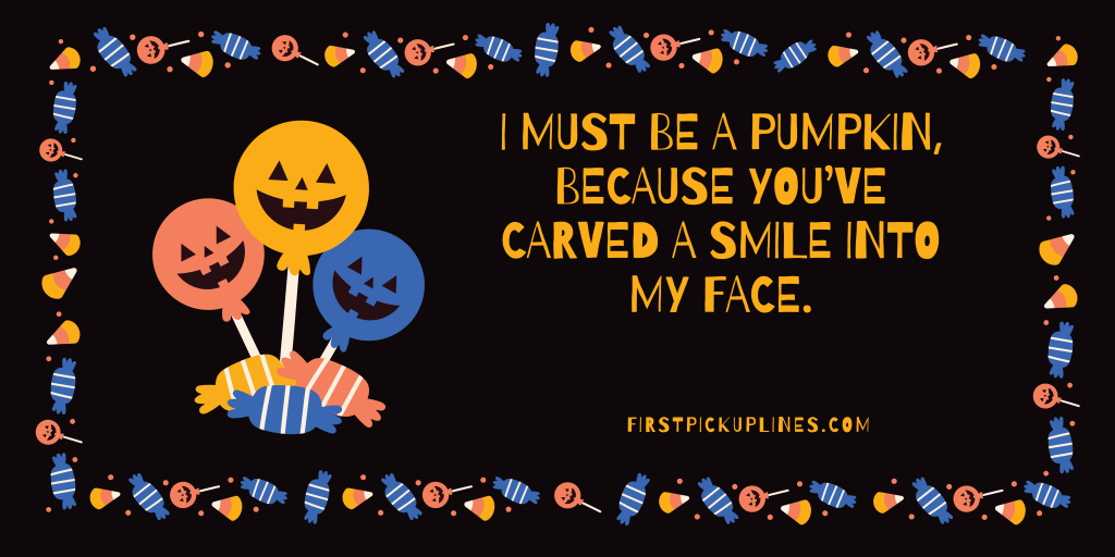 Funny halloween pick up lines