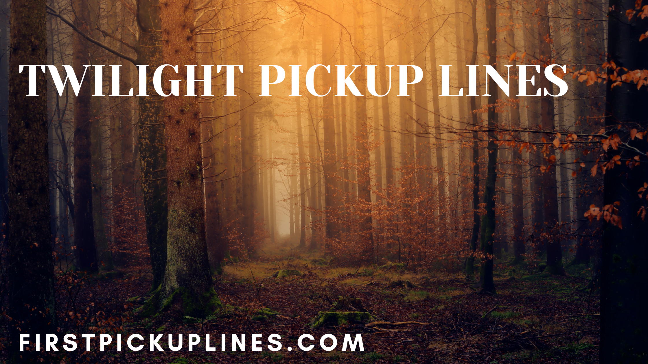 Twilight Pickup Lines